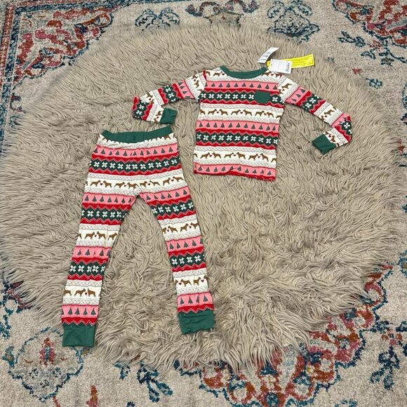 NWT Hatley Christmas PJ Set size 6X - Picture 1 of 5
